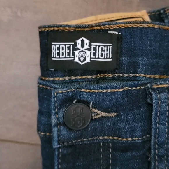 NWOT REBEL8 High-rise Skinny Jeans - Picture 2 of 3